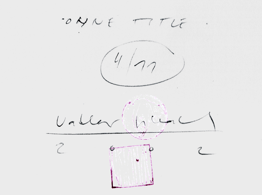 Profile of a Nude Woman Touching Her Breast