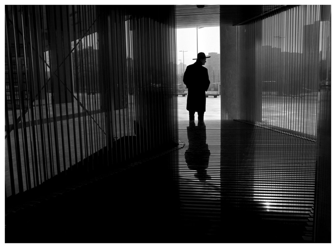 Man in Opening, Zagreb,Croatia Man in Opening, Zagreb,Croatia