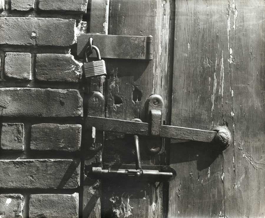 Old Locked Door Old Locked Door