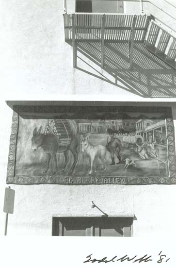 Burro Alley, Santa Fe, NM