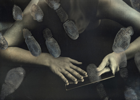 Plate in Distress (Female Nude with Finger Prints) Plate in Distress (Female Nude with Finger Prints)