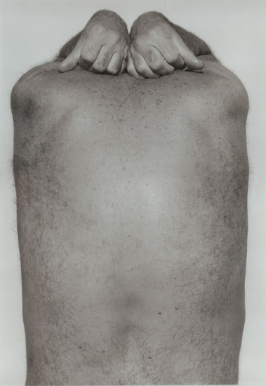 Self Portrait: Back and Hands