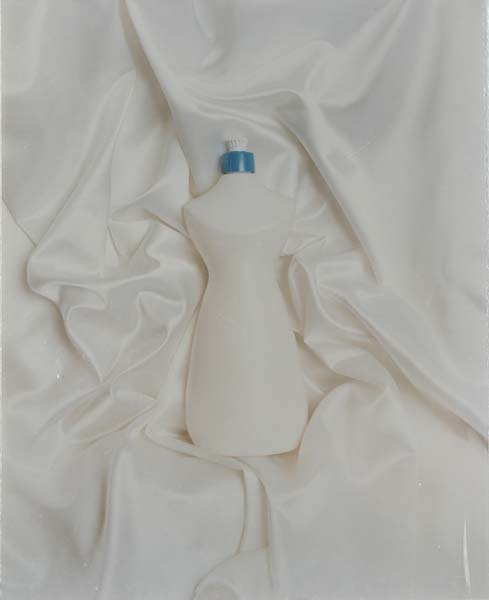 White Soap Bottle from